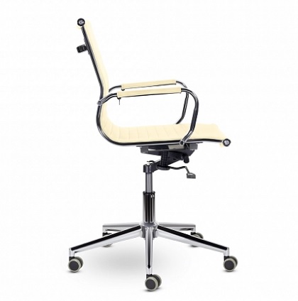 Кресло Кайман H, (CH-300 soft2 хром Ср XIPI-1317), бежевый
