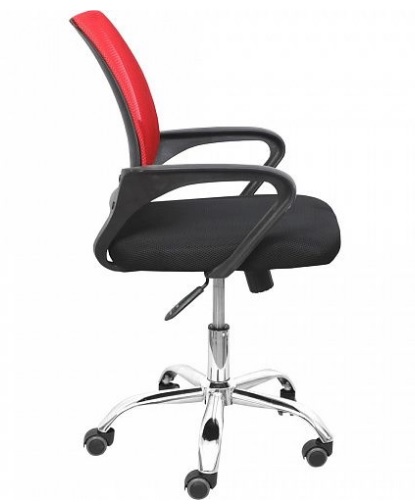 Кресло поворотное RICCI NEW, (красный+черный)