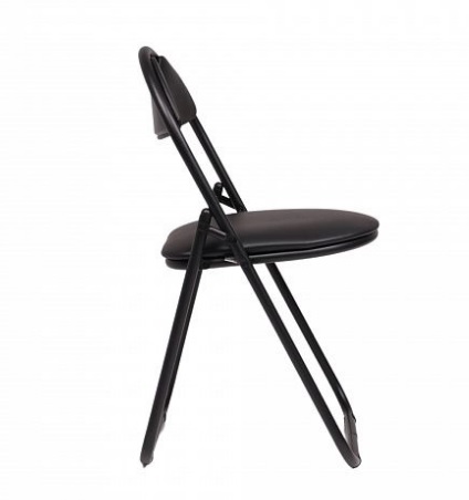 Стул Селим блэк V4, (кожзам), черный