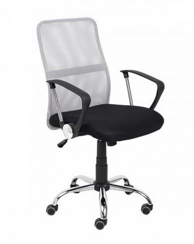 Кресло поворотное GAMMA, (серый+черный)