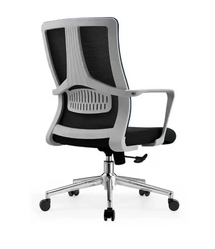Кресло SitUp CUBE White chrome (сетка Black/Black)*